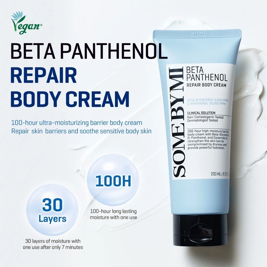 Beta Panthenol Repair Body Cream 200ml