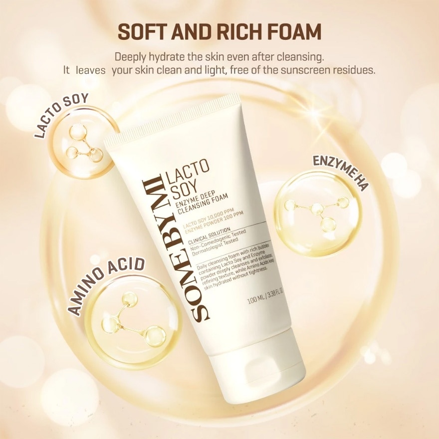 Lactosoy Enzyme Deep Cleansing Foam 100ml