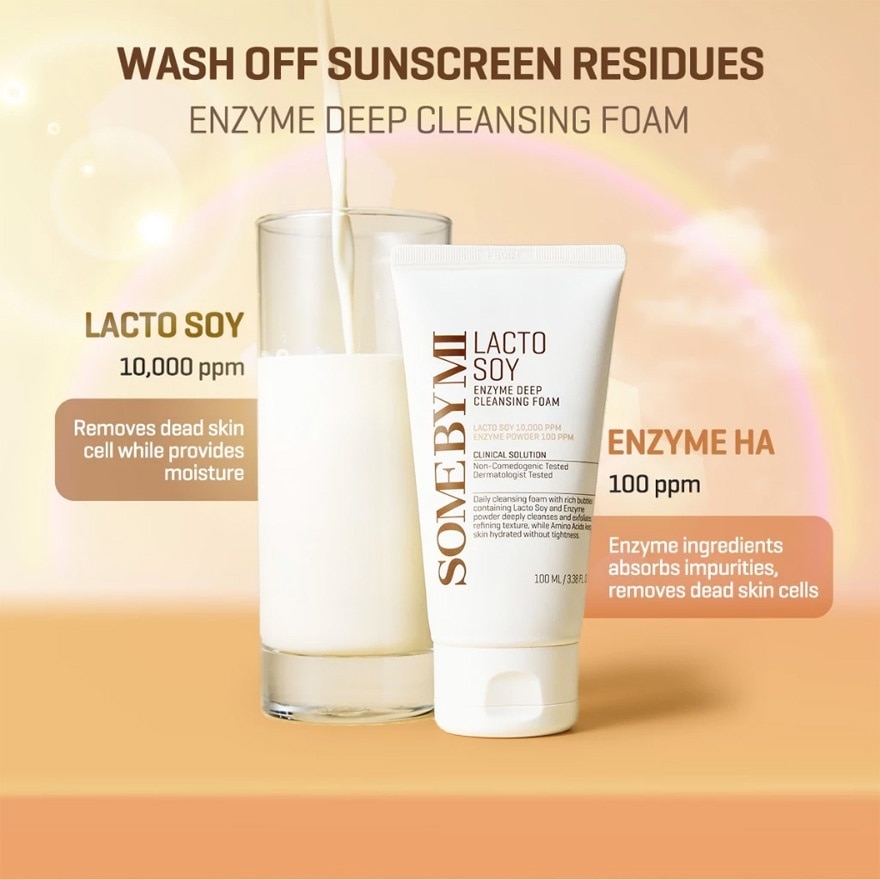 Lactosoy Enzyme Deep Cleansing Foam 100ml