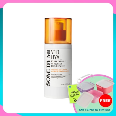 SOME BY MI V10 Hyal Hydra Capsule Sunscreen SPF 50+ PA++++ 40ml