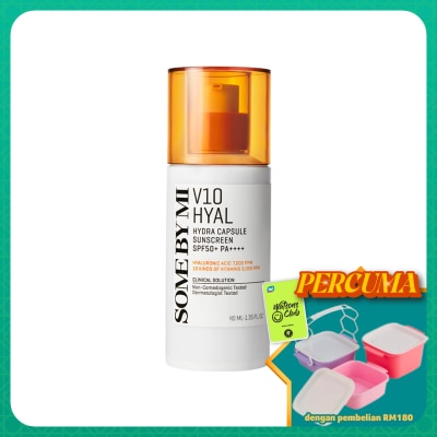 SOME BY MI - V10 Hyal Hydra Capsule Sunscreen SPF 50+ PA++++ 40ml