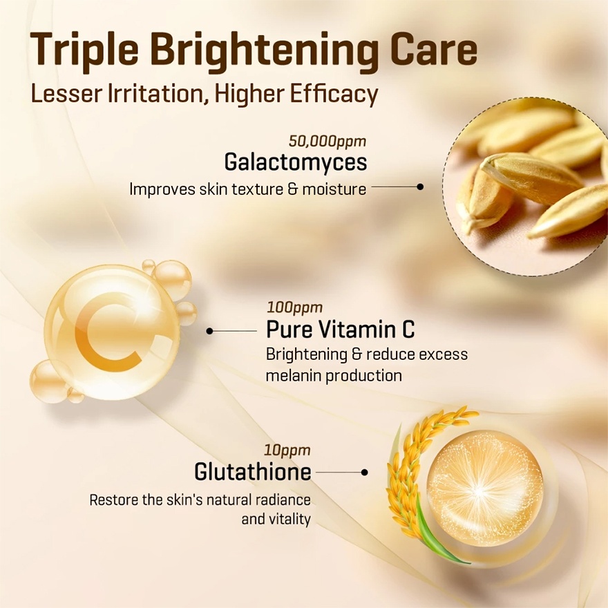 Galactomyces Pure Vitamin Glow Mask 1S image