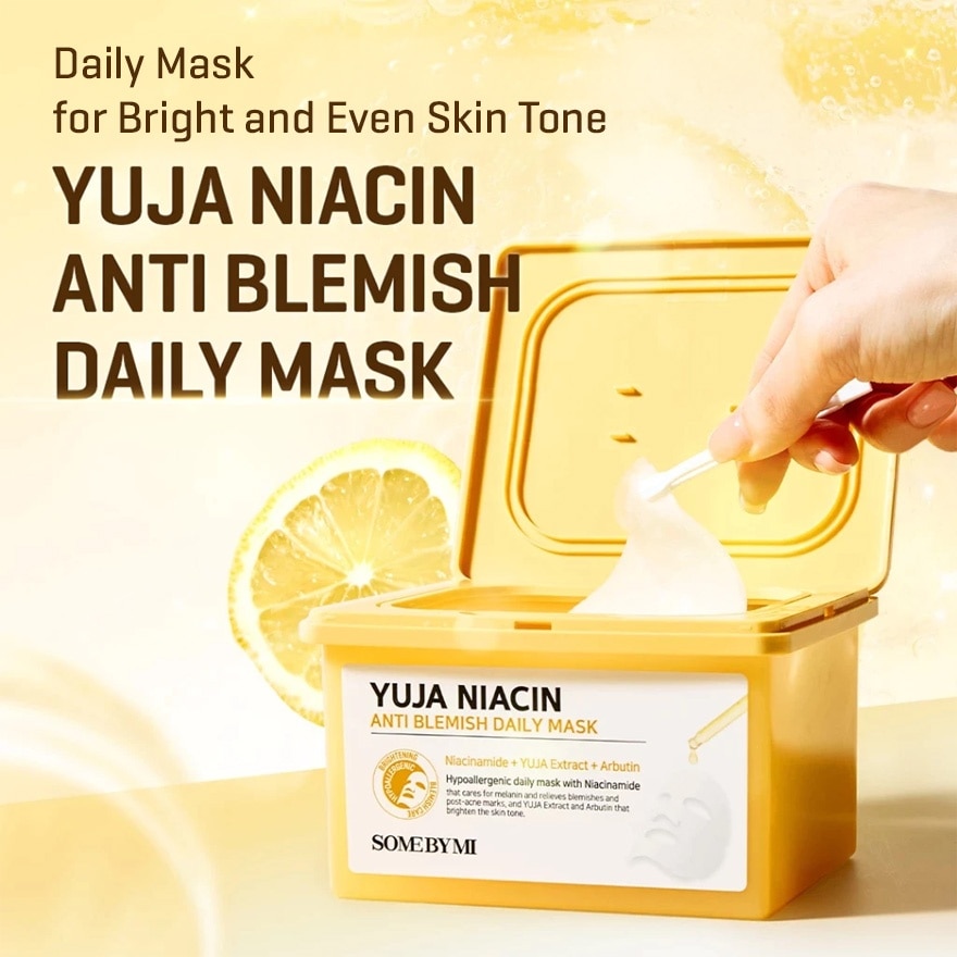 Yuja Niacin Anti-Blemish Daily Mask 30S
