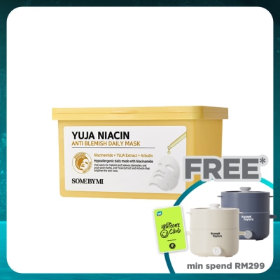 SOME BY MI Yuja Niacin Anti-Blemish Daily Mask 30S