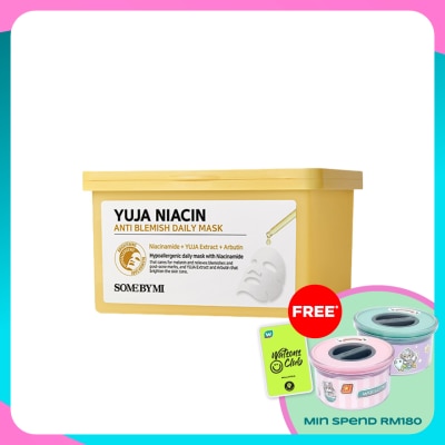 SOME BY MI Yuja Niacin Anti-Blemish Daily Mask 30S