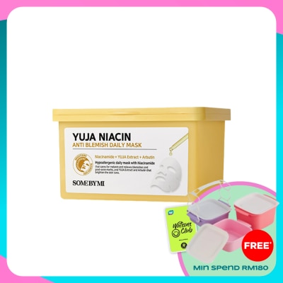 SOME BY MI Yuja Niacin Anti-Blemish Daily Mask 30S