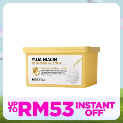 SOME BY MI Yuja Niacin Anti-Blemish Daily Mask 30S