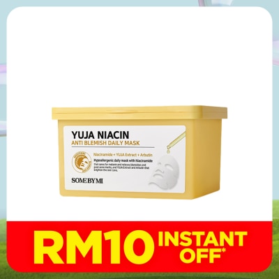 SOME BY MI Yuja Niacin Anti-Blemish Daily Mask 30S