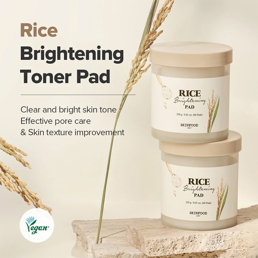 Rice Brightening Pad 60S