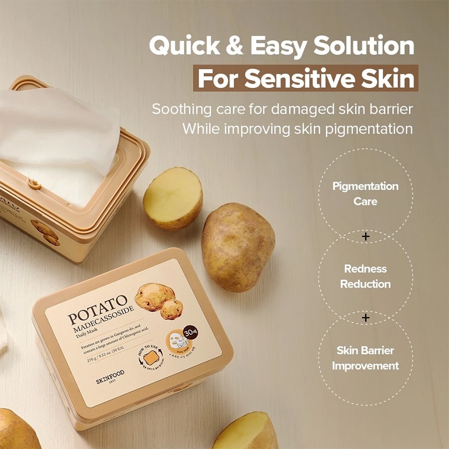 Potato Madecasoside Daily Mask 30S