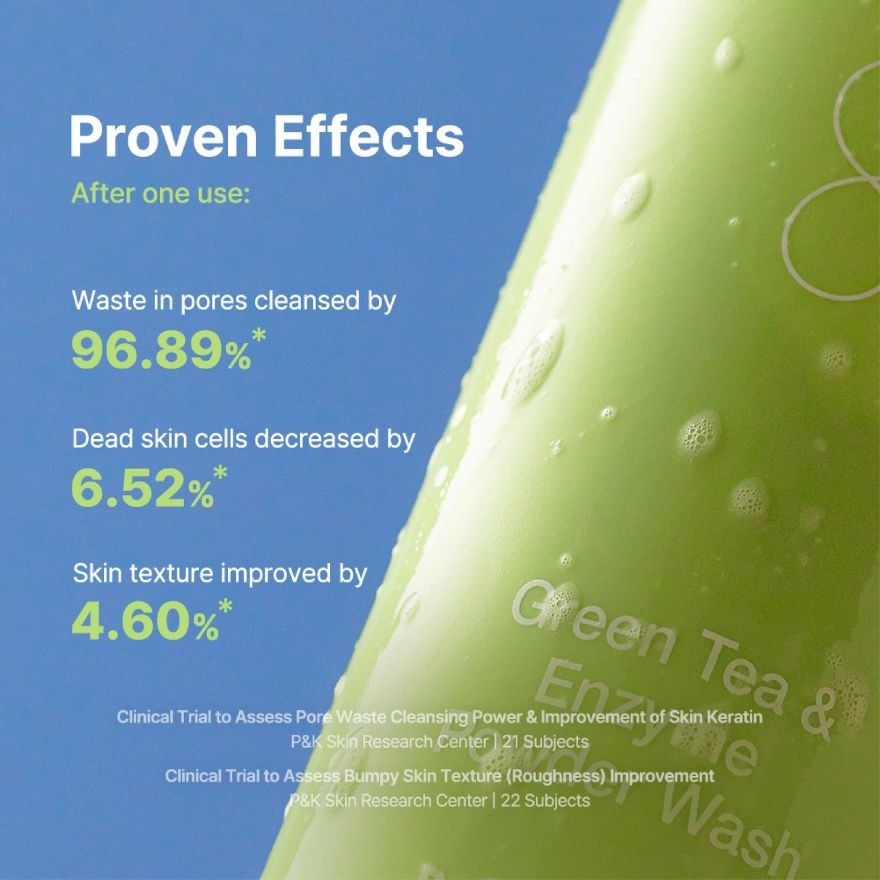 Green Tea & Enzyme Milky Foaming Wash 140 ml