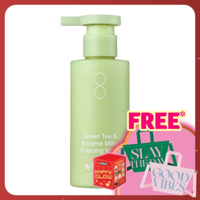 BY WISHTREND Green Tea & Enzyme Milky Foaming Wash 140 ml