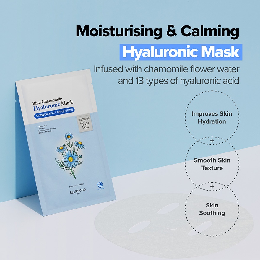 Blue Chamomile Hyaluronic Mask 1S image