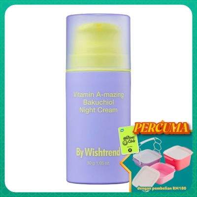 BY WISHTREND - Vitamin A-mazing Bakuchiol Night Cream 30g