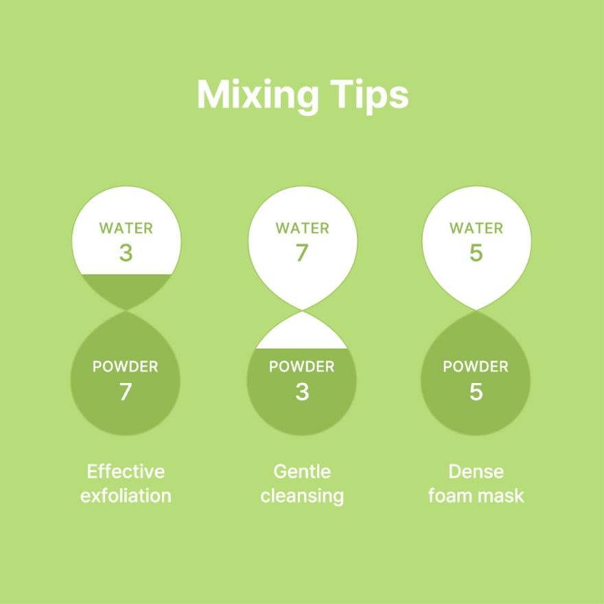 Green Tea & Enzyme Powder Wash 110g