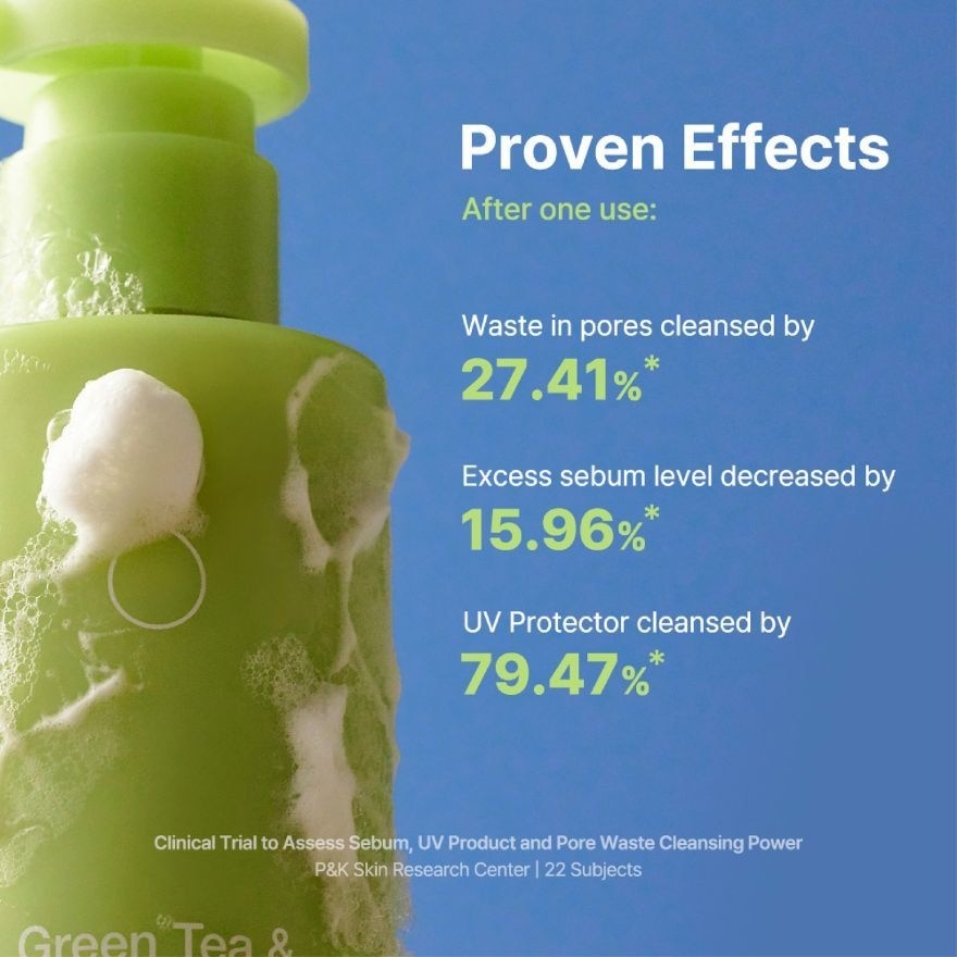 Green Tea & Enzyme Powder Wash 110g