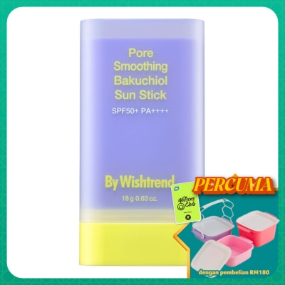 BY WISHTREND - Pore Smoothing Bakuchiol Sun Stick 18g