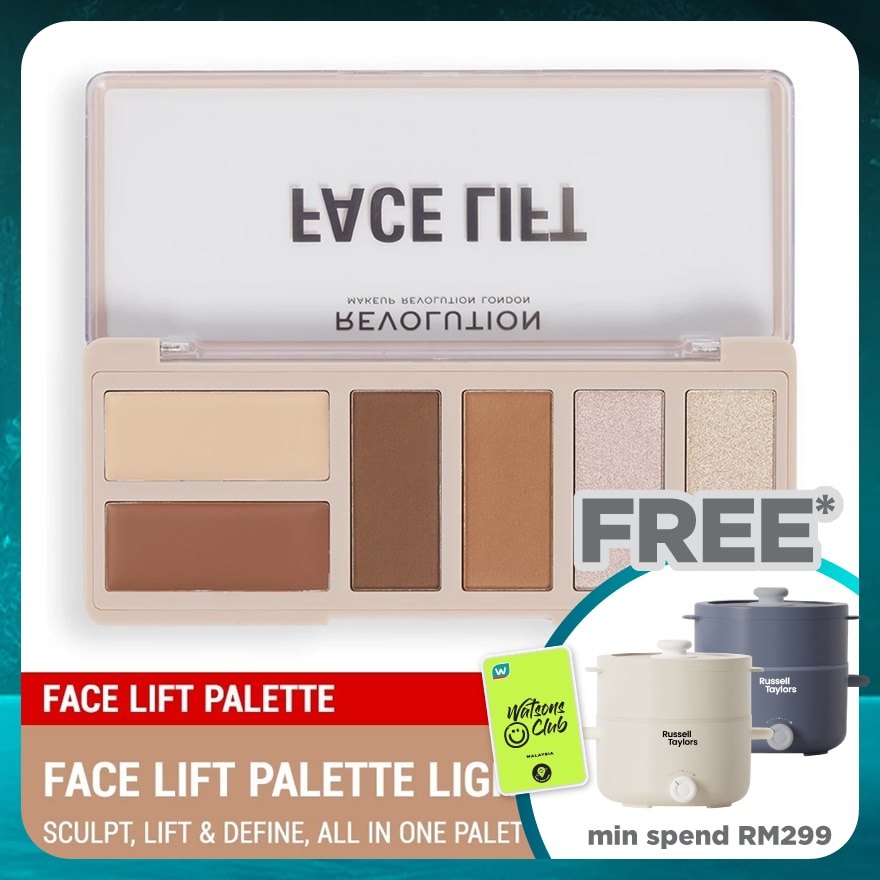 REVOLUTION Face Lift Palette Light To Medium