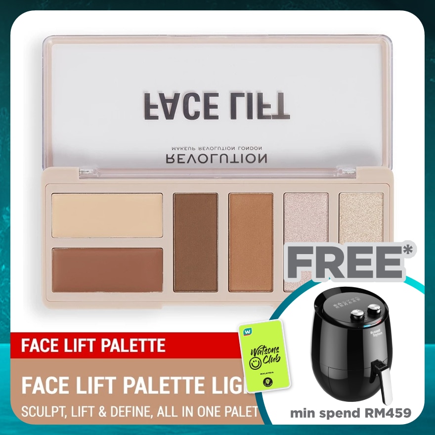 REVOLUTION Face Lift Palette Light To Medium