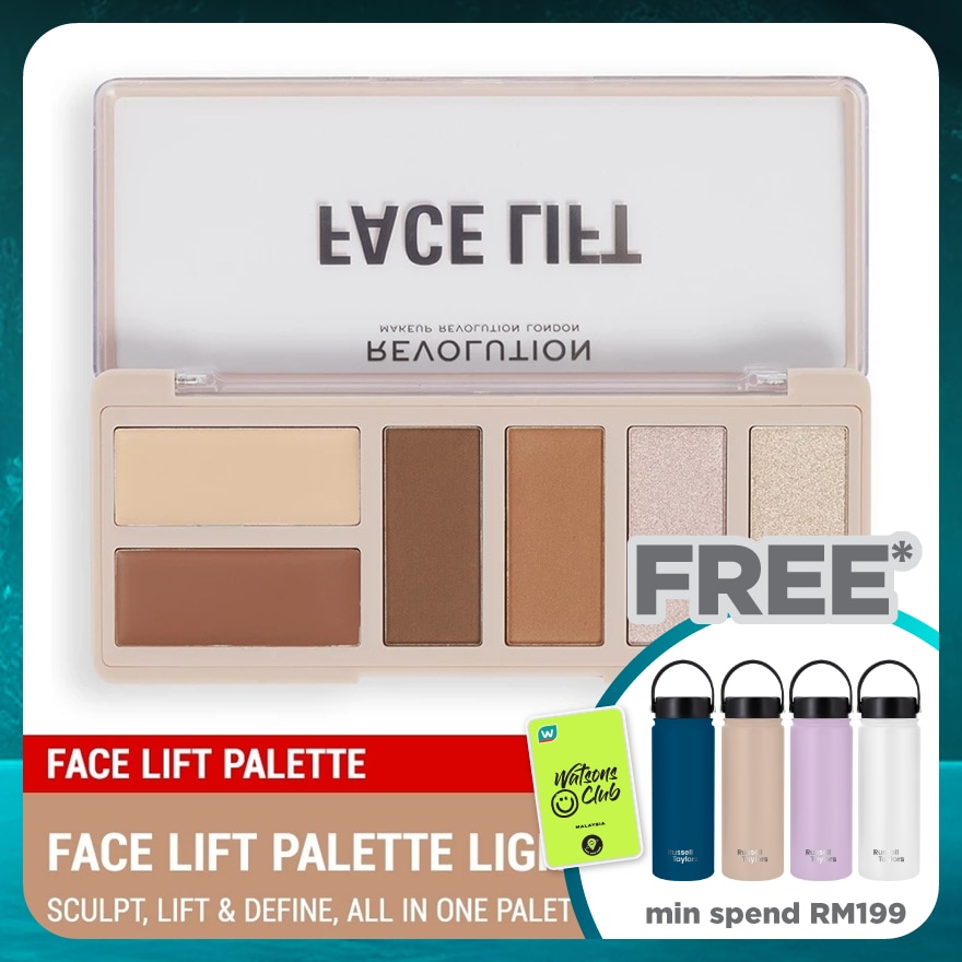 REVOLUTION Face Lift Palette Light To Medium