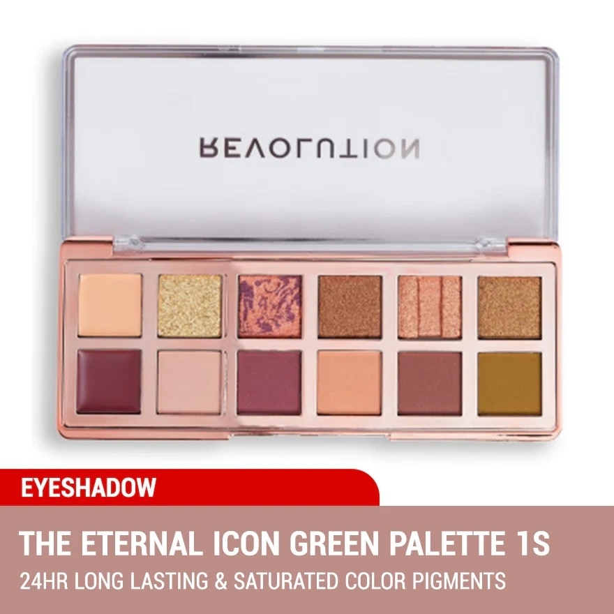 The Eternal Icon Green Palette