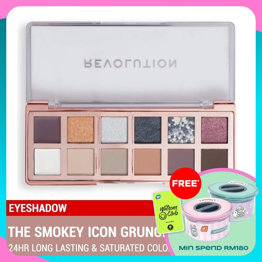 REVOLUTION The Smokey Icon Grunge Palette