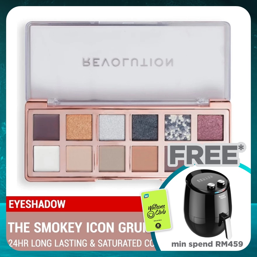 REVOLUTION The Smokey Icon Grunge Palette