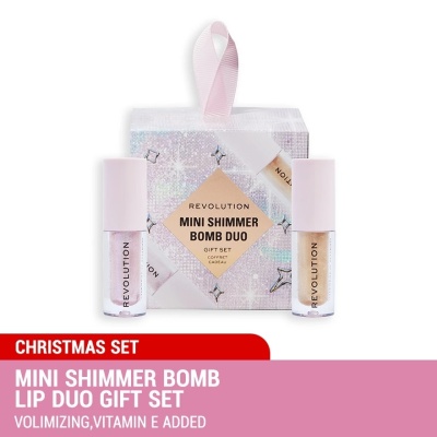 REVOLUTION - Mini Shimmer Bomb Lip Duo Gift Set