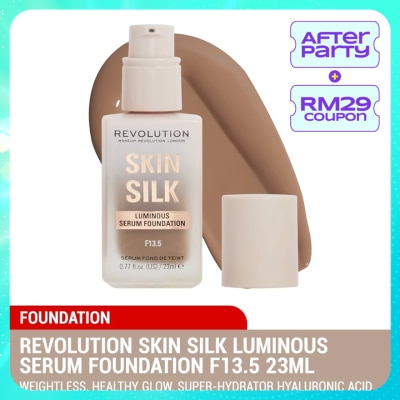 REVOLUTION Skin Silk Serum Foundation F13.5