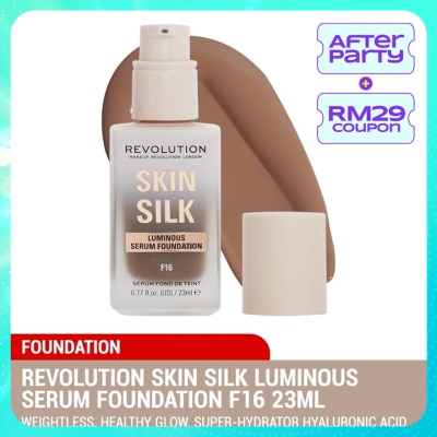 REVOLUTION Skin Silk Serum Foundation F16