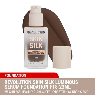 REVOLUTION Skin Silk Serum Foundation F18