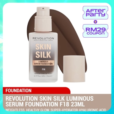 REVOLUTION Skin Silk Serum Foundation F18