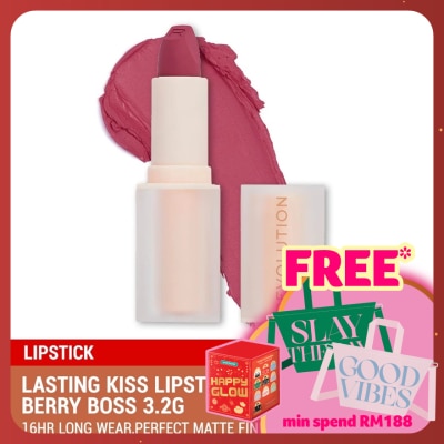 REVOLUTION Lasting Kiss Lipstick Berry Boss