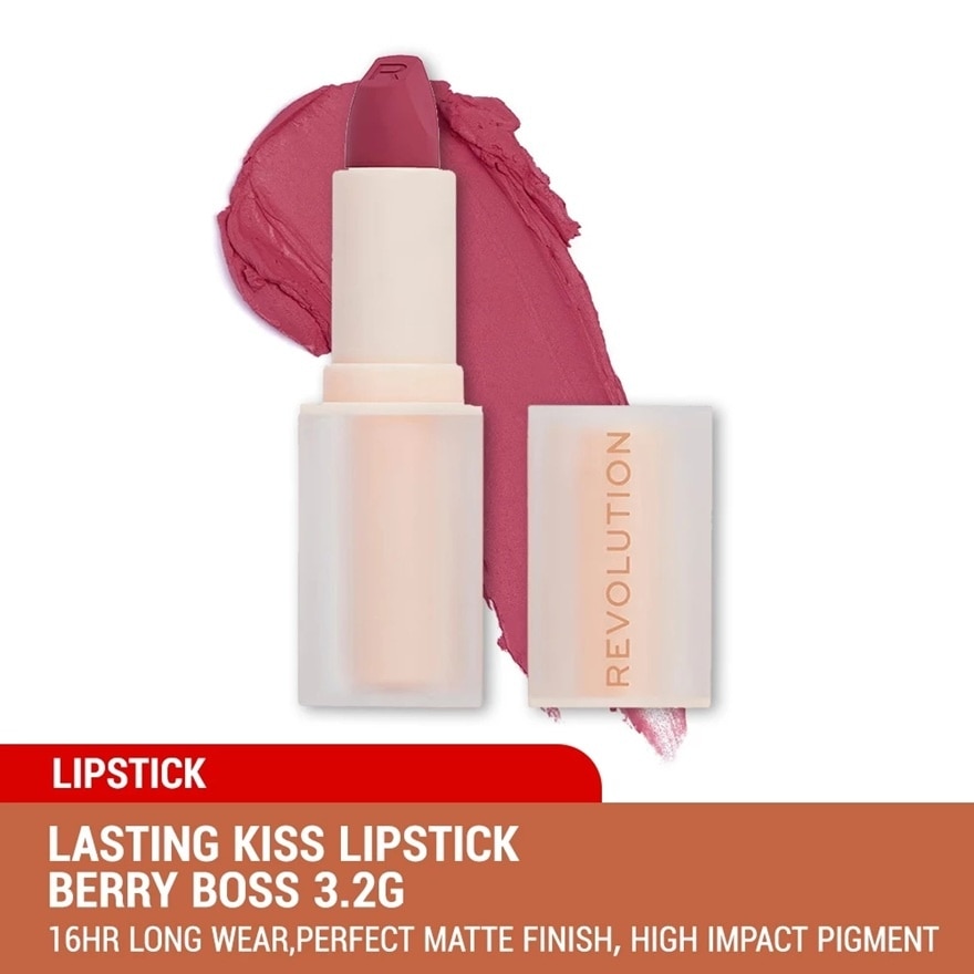Lasting Kiss Lipstick Berry Boss