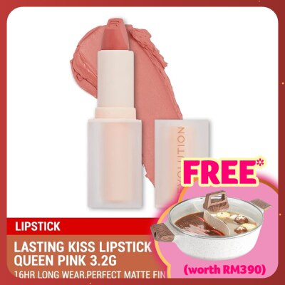 REVOLUTION Lasting Kiss Lipstick Queen Pink
