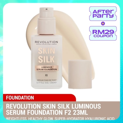 REVOLUTION Skin Silk Serum Foundation F2