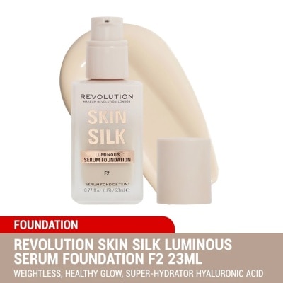 REVOLUTION Skin Silk Serum Foundation F2