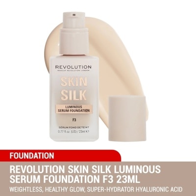 REVOLUTION Skin Silk Serum Foundation F3