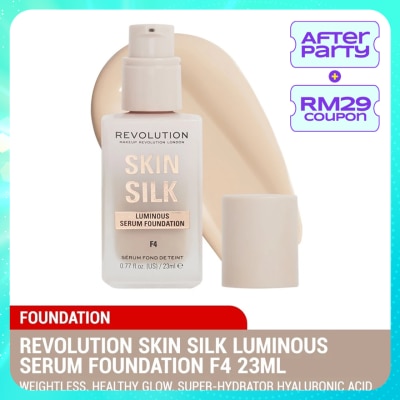 REVOLUTION Skin Silk Serum Foundation F4