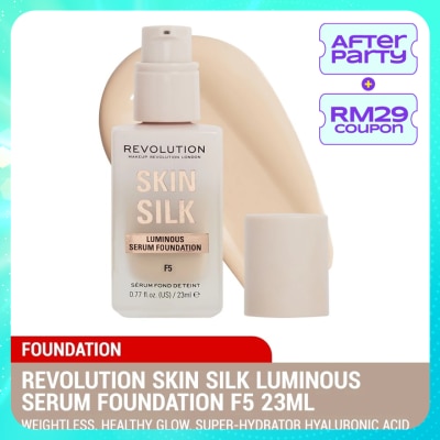 REVOLUTION Skin Silk Serum Foundation F5