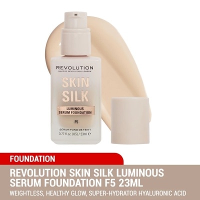 REVOLUTION Skin Silk Serum Foundation F5