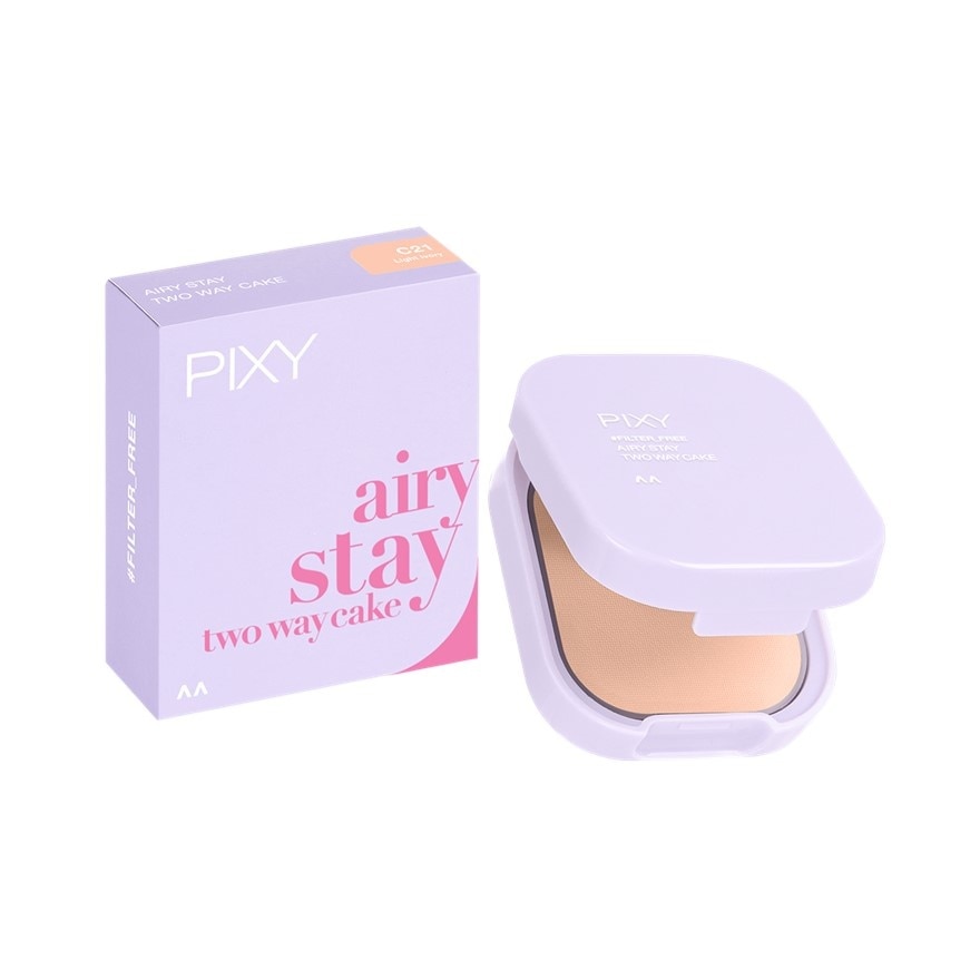 Filter Free Airy Stay Two Way Cake C21 Light Ivory 9g