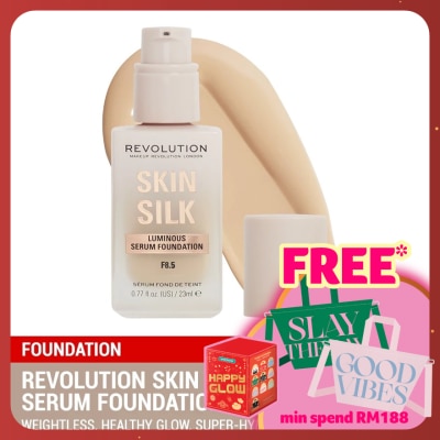 REVOLUTION Skin Silk Serum Foundation F8.5