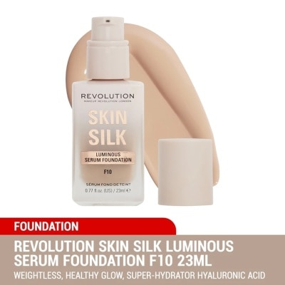 REVOLUTION Skin Silk Serum Foundation F10