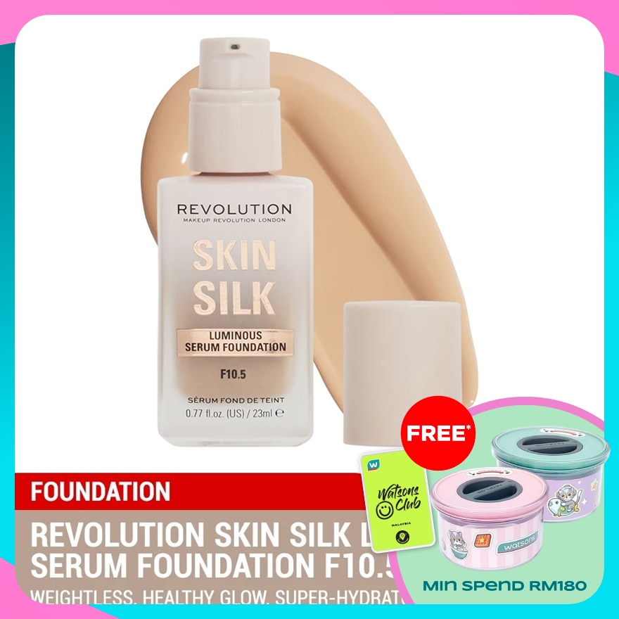 REVOLUTION Skin Silk Serum Foundation F10.5