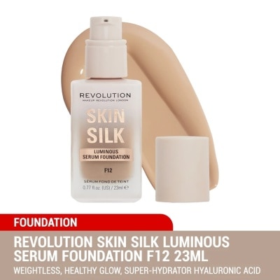 REVOLUTION Skin Silk Serum Foundation F12