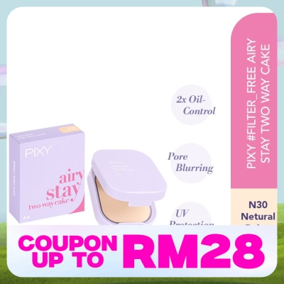 PIXY Filter Free Airy Stay Two Way Cake N30 Neutral Beige 9g