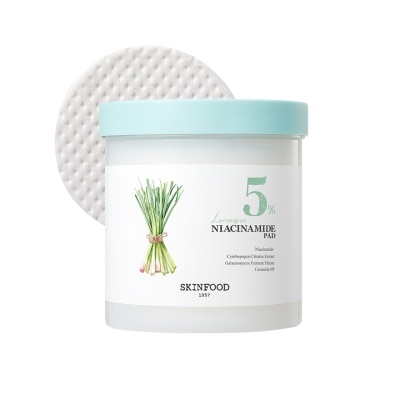 SKINFOOD 5% Lemongrass Niacinamide Pad 60S