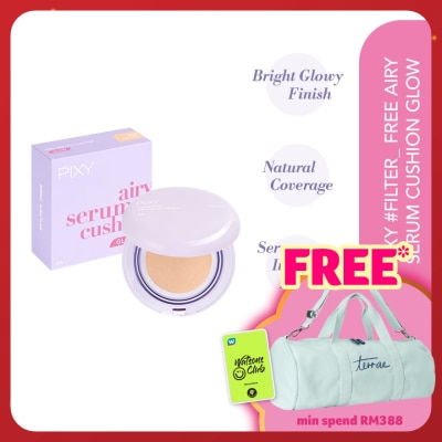 PIXY Filter Free Airy Serum Cushion Glow N30 Neutral Beige 15g