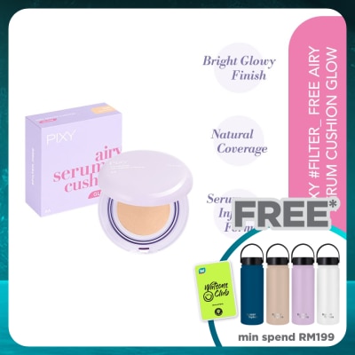 PIXY Filter Free Airy Serum Cushion Glow N30 Neutral Beige 15g